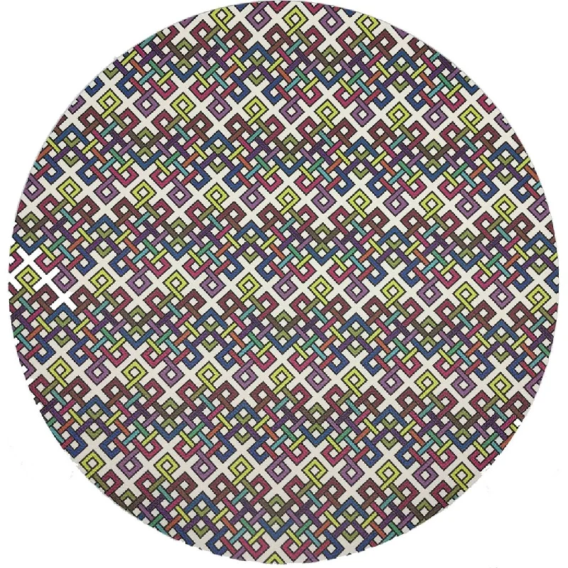 Savings Spectacular INFINITY KNOT ORIGINAL 16 ROUND PEBBLE PLACEMAT, SET OF 4