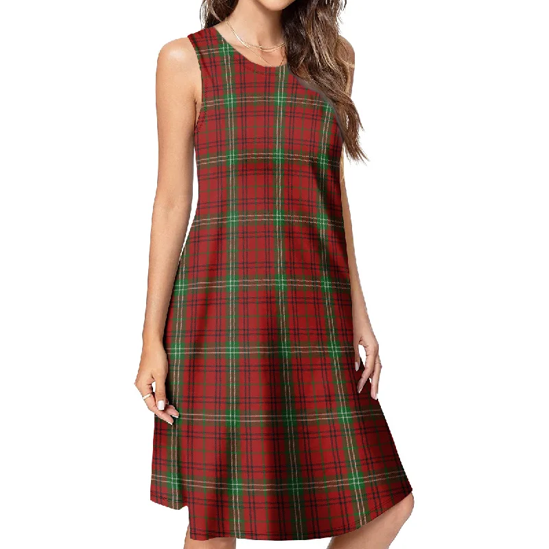 Value Deals Morrison Tartan Womens Casual Dresses