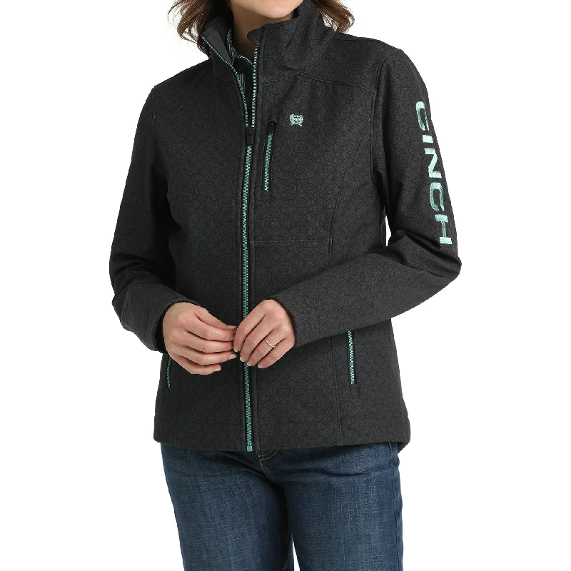 Price Slash Cinch Ladies Bonded Lightweight Black Concealed Carry Jacket MAJ9856003