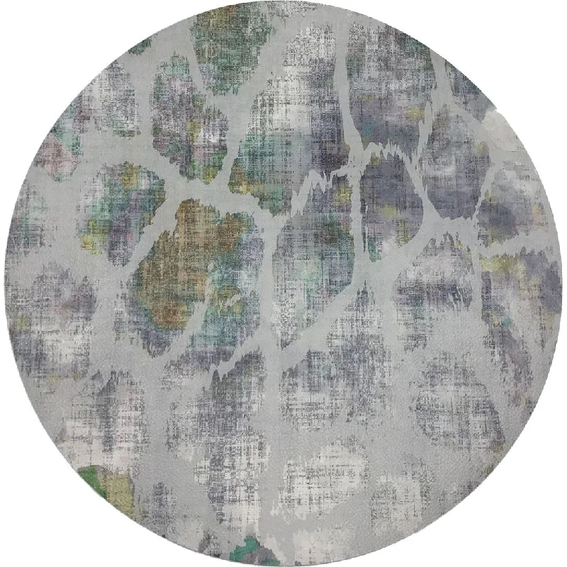 Unbeatable Prices Giraffe Fall 16 Round Pebble Placemat, Set Of 4