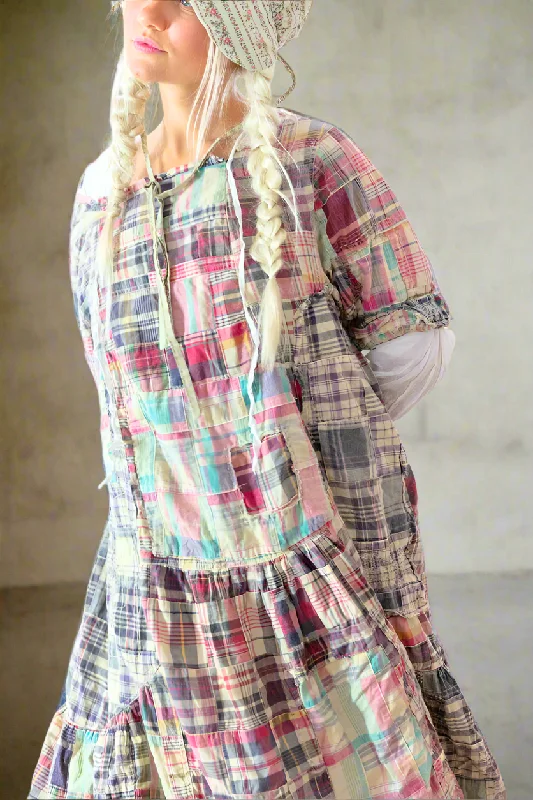 Early Access Patchwork Helenia Dress