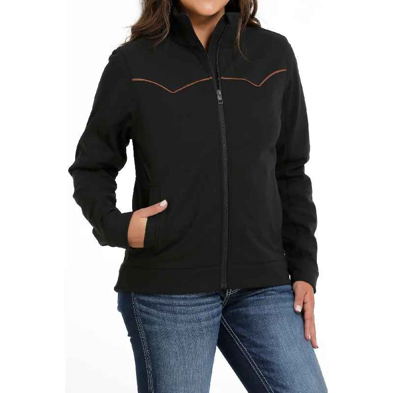 Deal of the Day Cinch Ladies Black Western Bonded Jacket MAJ9849001