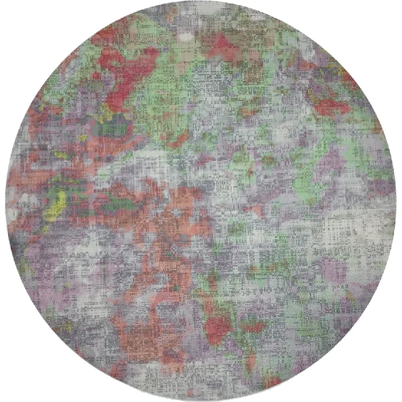 Last Chance IMPRESSIONISM HOLIDAY 16" ROUND PEBBLE PLACEMATS, SET OF 4